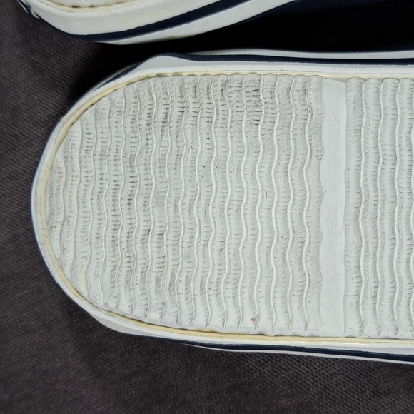 Zigi Girl Navy Blue Nubuck Suede Leather Slip Ons VG- US 7.5 - Picture 7 of 16